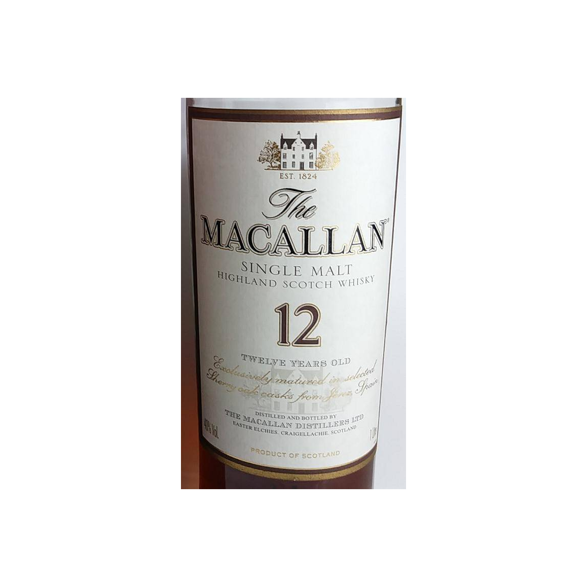The Macallan 12 Years Single Malt Whisky