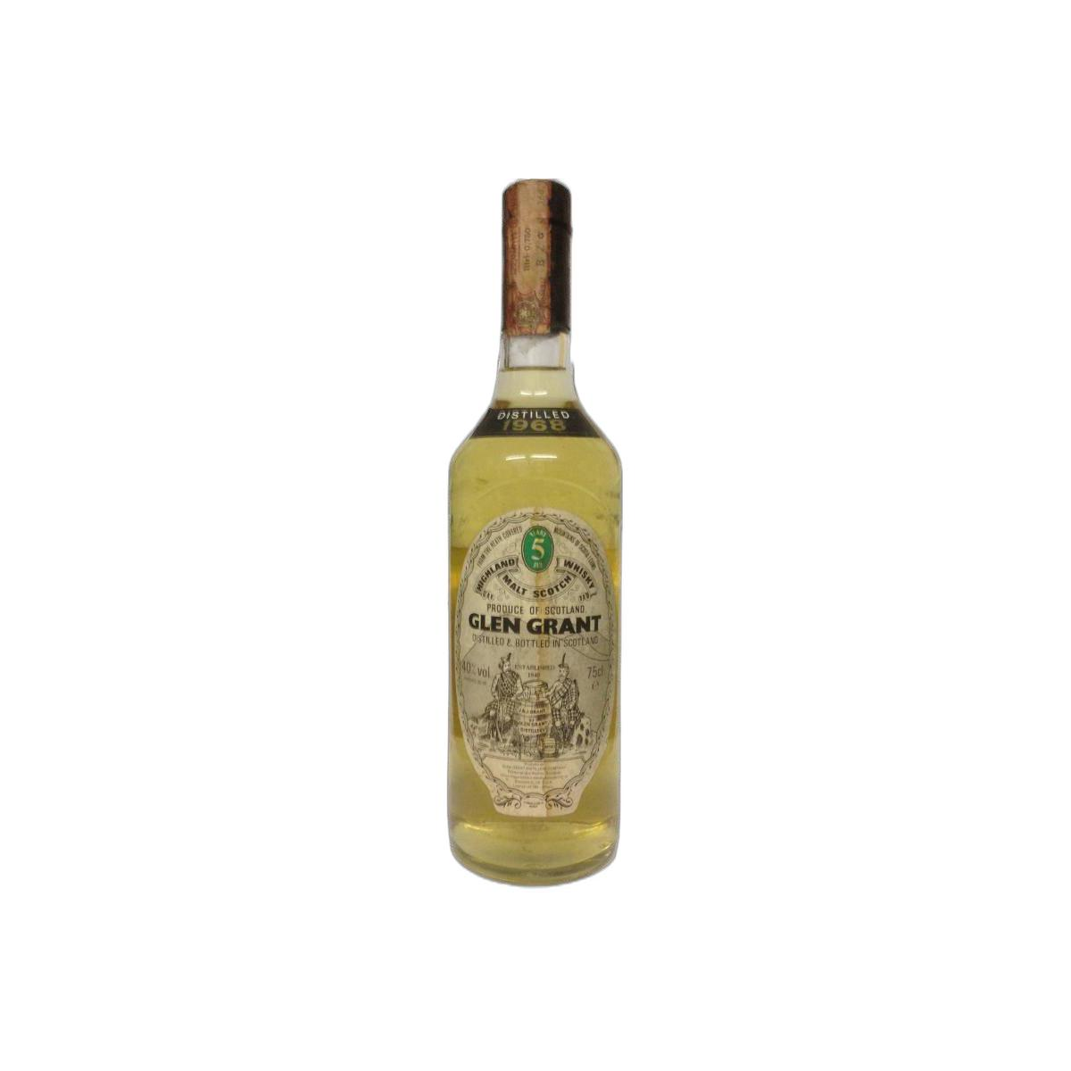 Glen Grant 1968 5 Years Single Malt Whisky 3