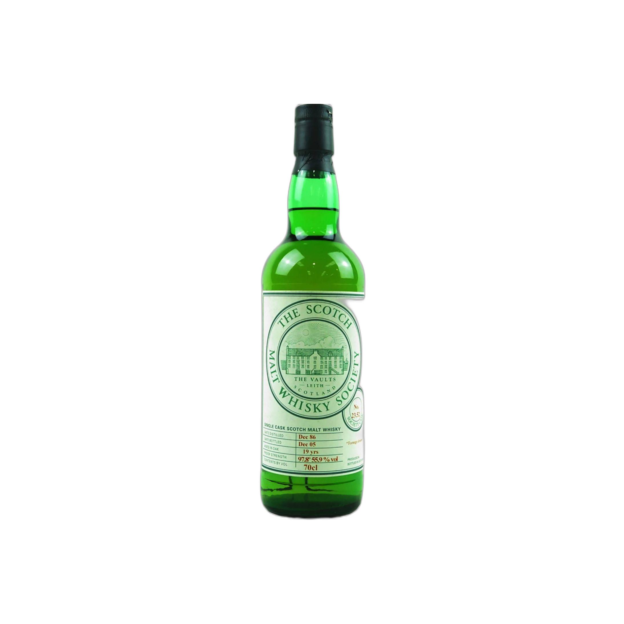 The Scotch Malt Whisky Society 1986 19 Years Single Malt Whisky
