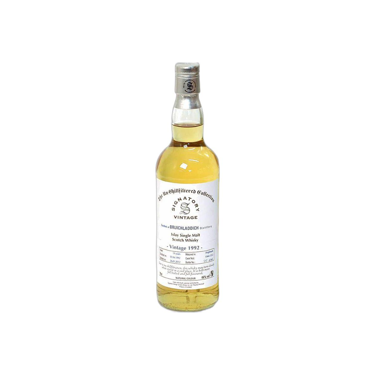 Bruichladdich The Un-Chillfiltered Collection 1992 19 Years Single Malt Whisky