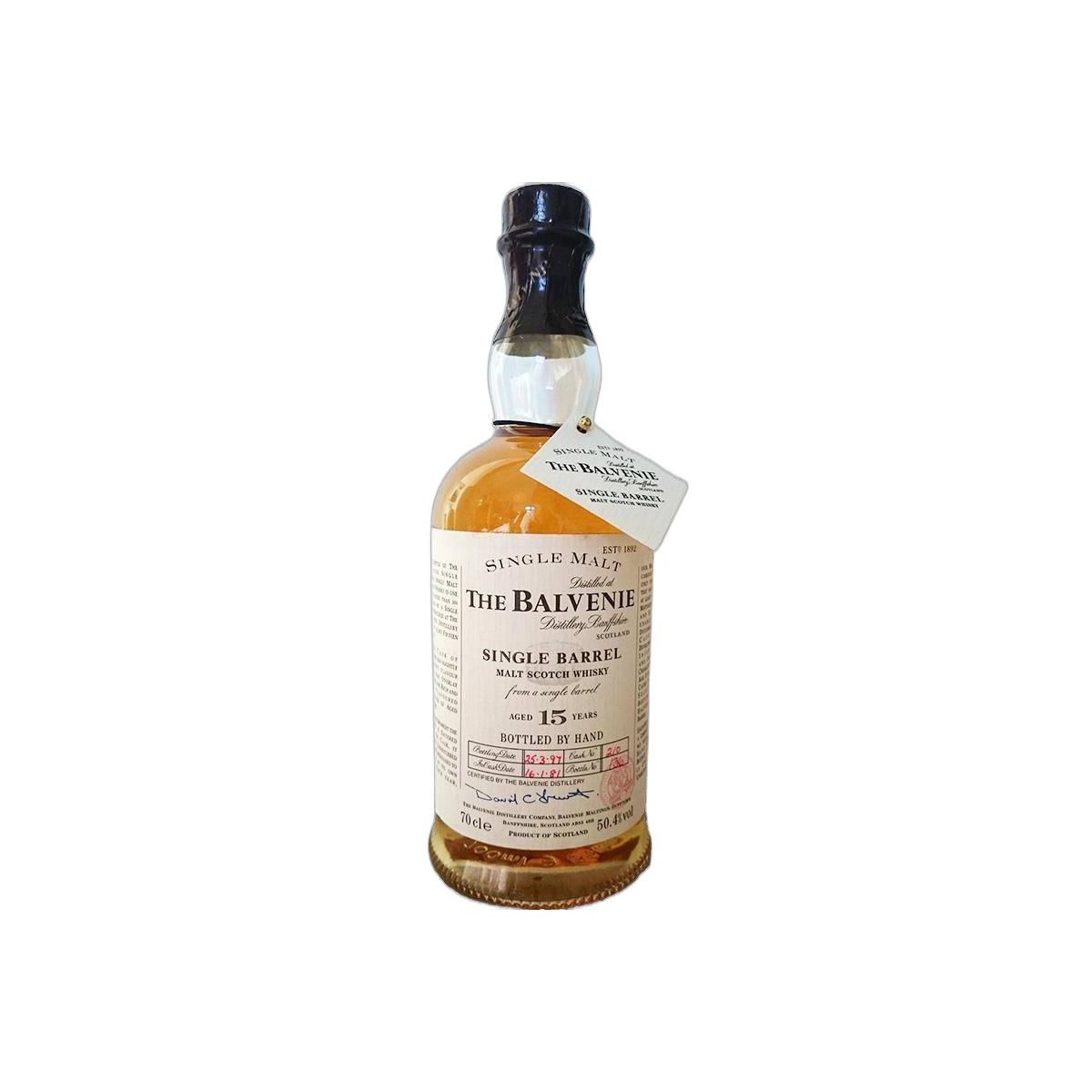 The Balvenie Single Cask 1981 15 Years Single Malt Whisky