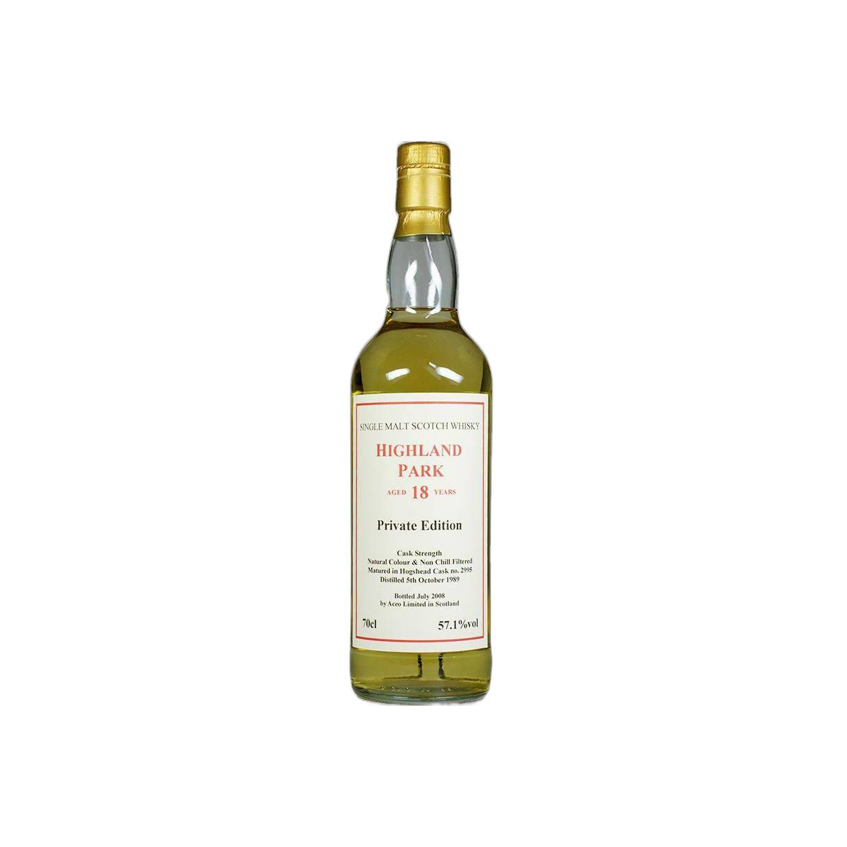 Highland Park 1989 18 Years Single Malt Whisky