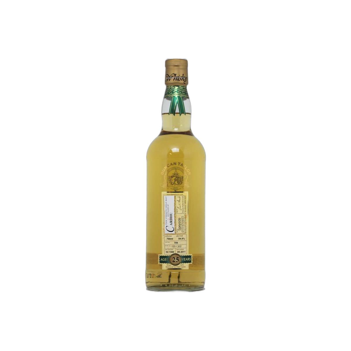 Cardhu Rare Auld 1986 25 Years Single Malt Whisky