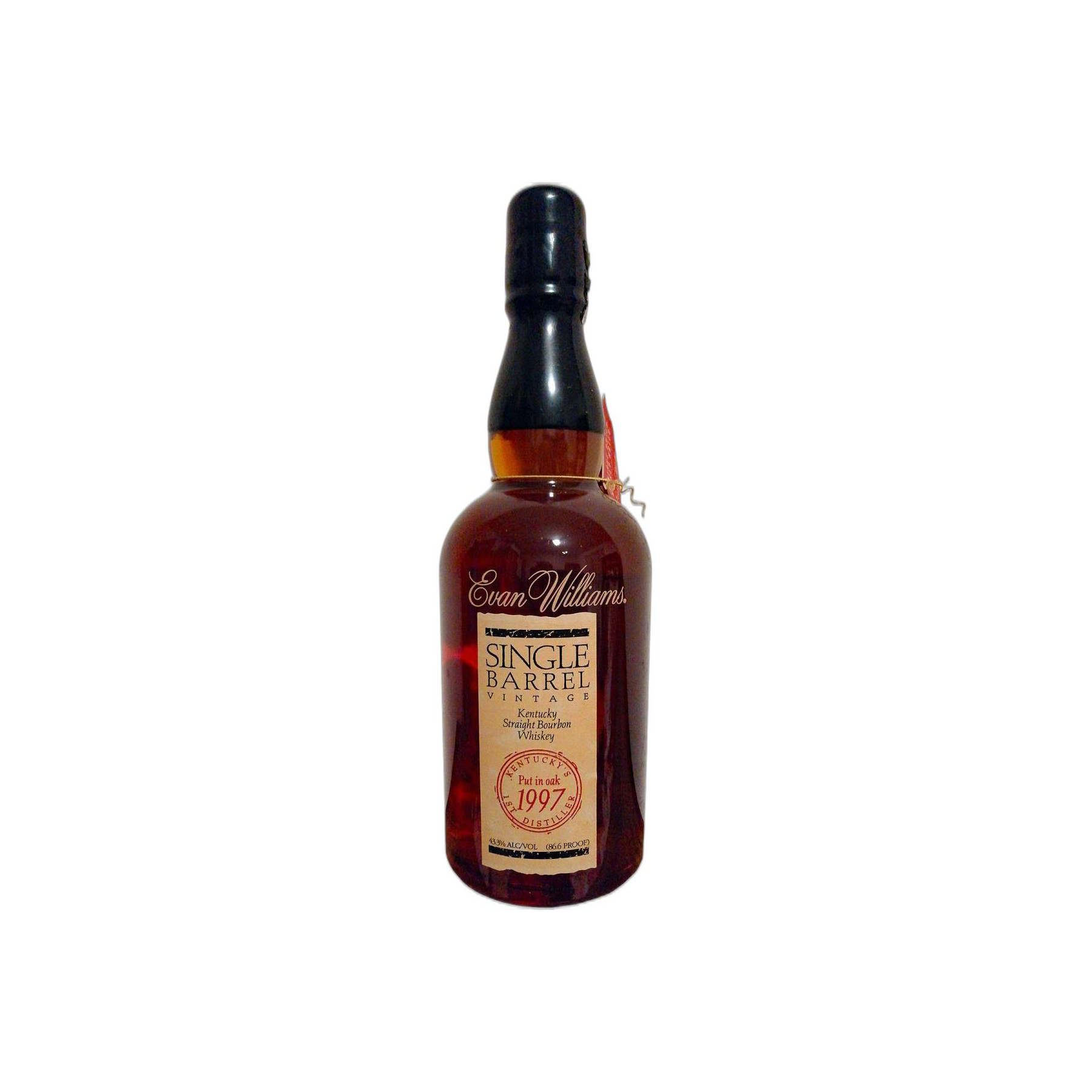 Evan Williams Single Cask 1997 10 Years Bourbon Whisky