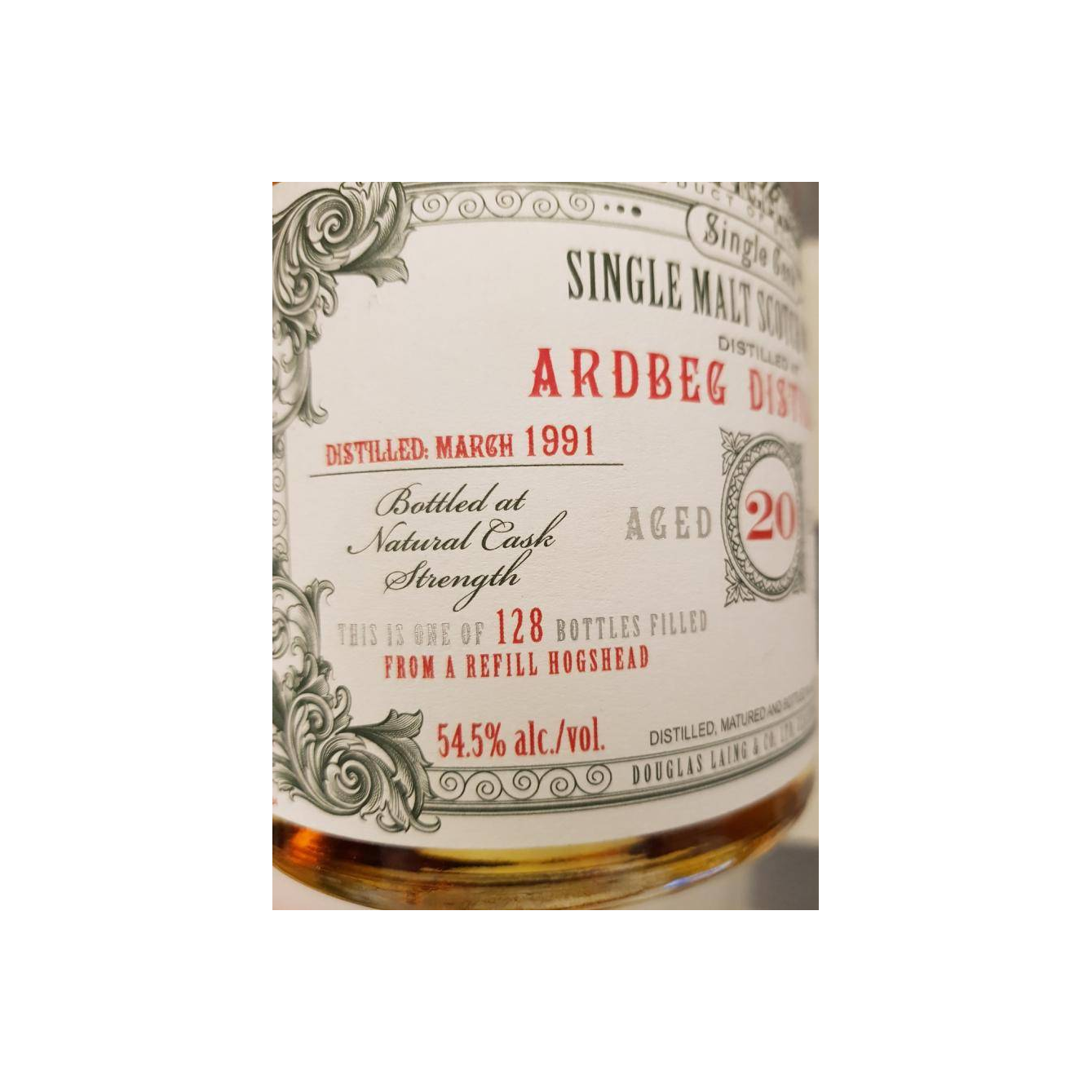 Ardbeg 1991 20 Years Single Malt Whisky 2