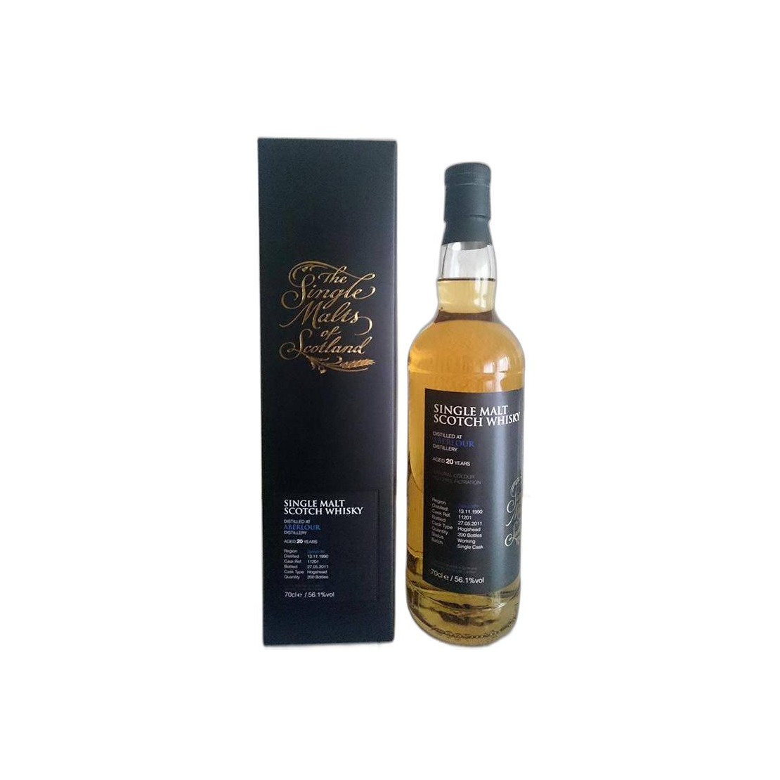 Aberlour The Single Malts of Scotland 1990 20 Years Single Malt Whisky