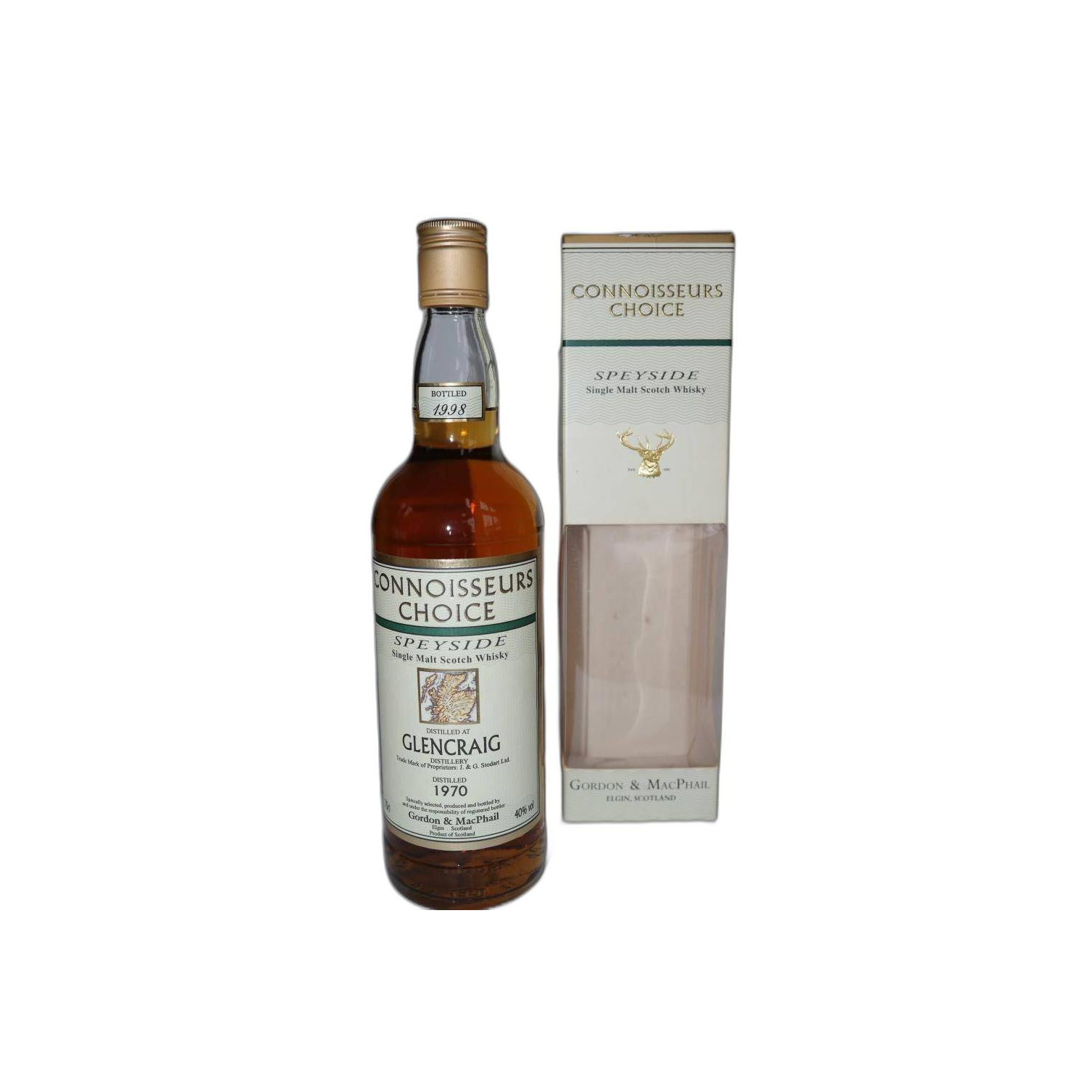 Glenburgie Connoisseurs Choice 1970 28 Years Single Malt Whisky
