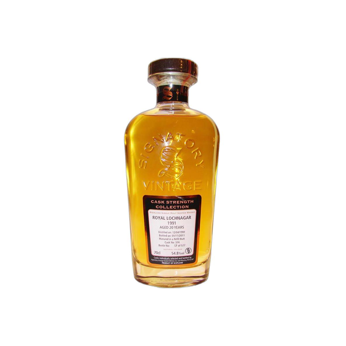 Royal Lochnagar Cask Strength Collection 1991 20 Years Single Malt Whisky