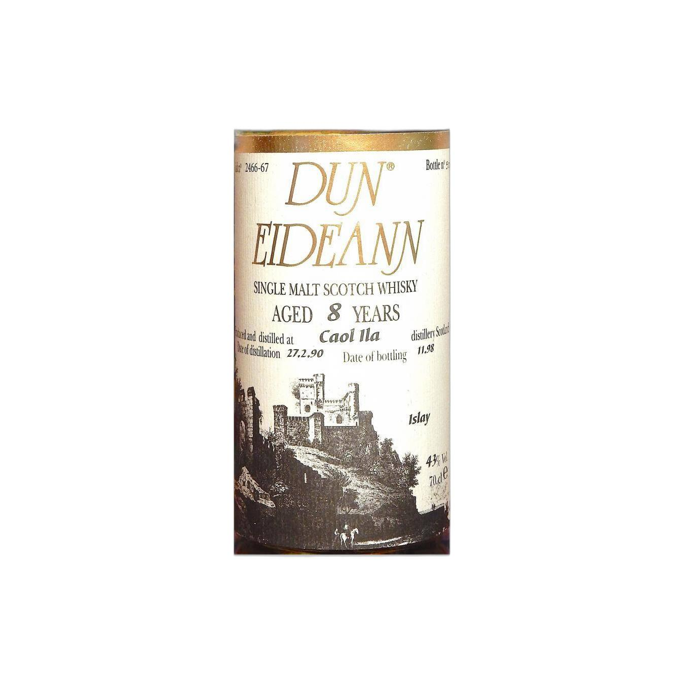 Caol Ila 1990 8 Years Single Malt Whisky 2