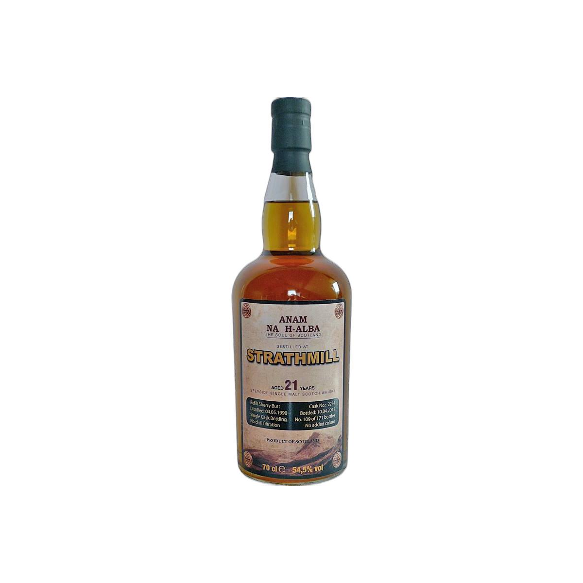 Strathmill 1990 21 Years Single Malt Whisky