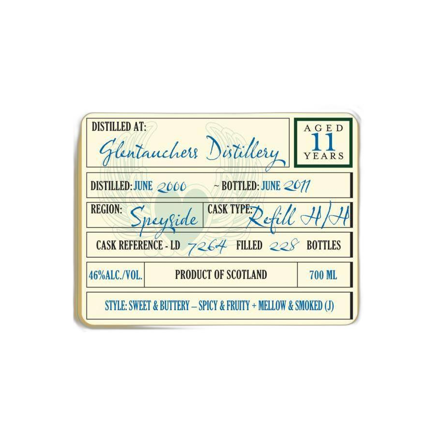 Glentauchers 2000 11 Years Single Malt Whisky 2