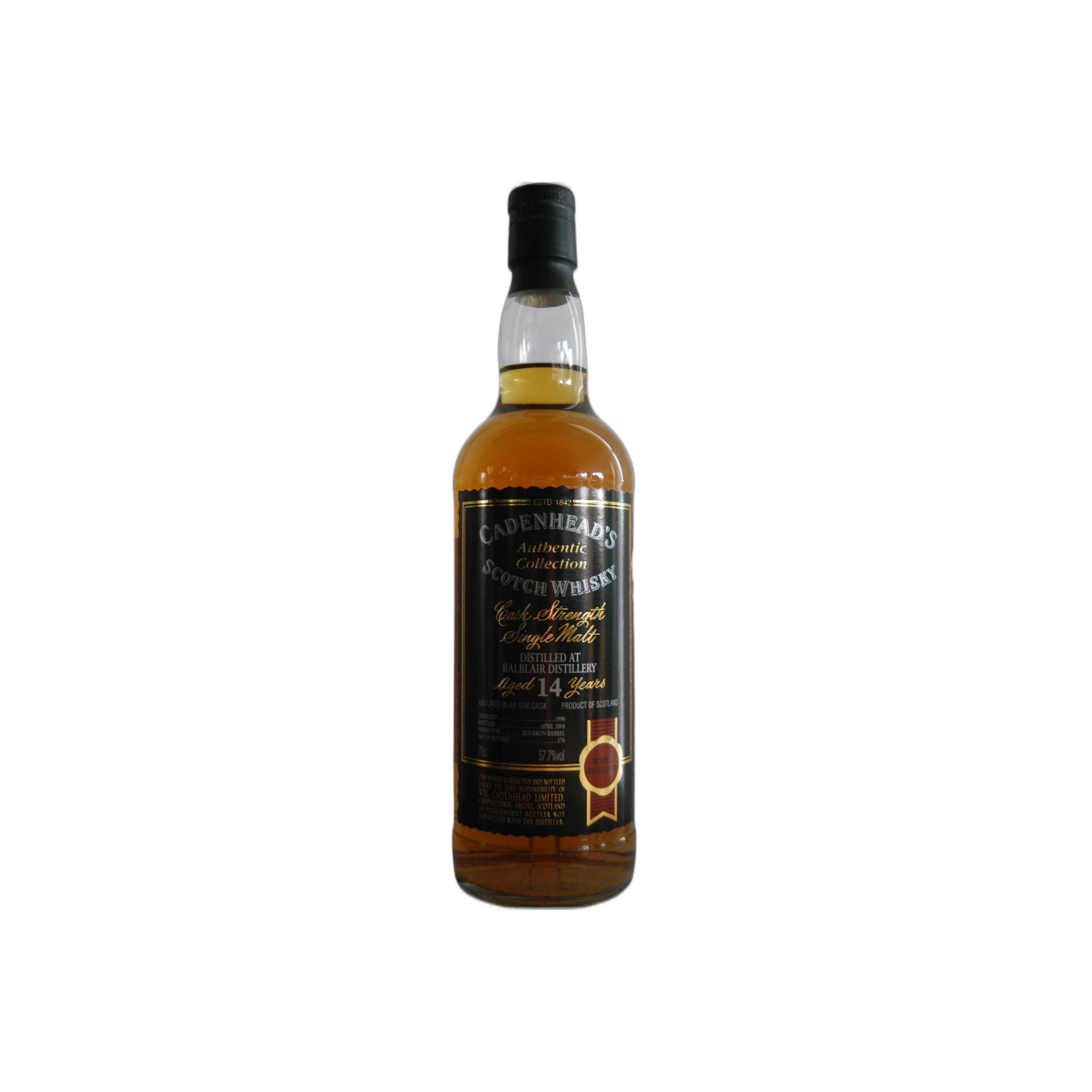 Balblair Authentic Collection 1990 14 Years Single Malt Whisky
