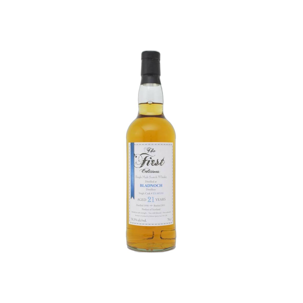 Bladnoch The First Editions 1990 21 Years Single Malt Whisky
