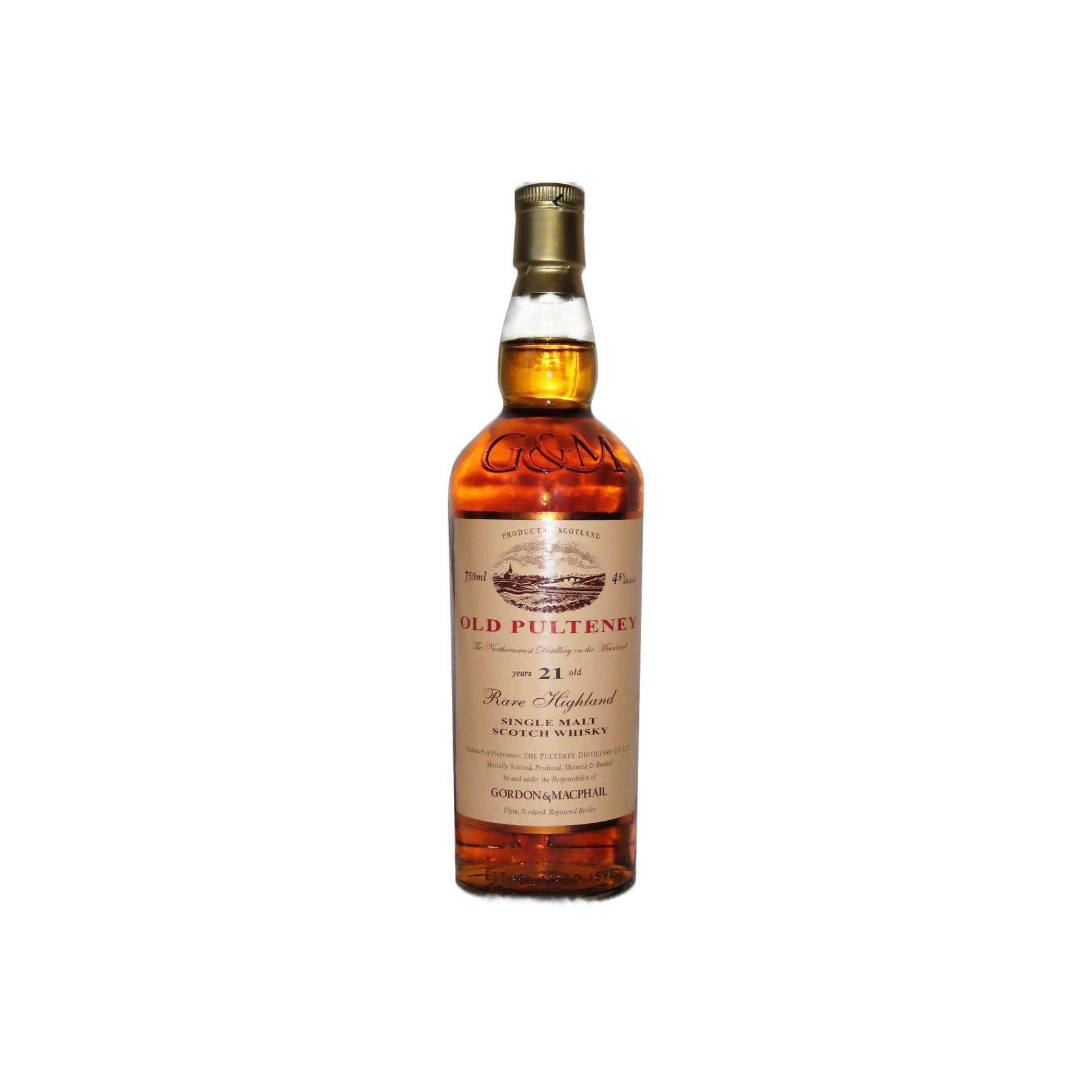 Old Pulteney 21 Years Single Malt Whisky