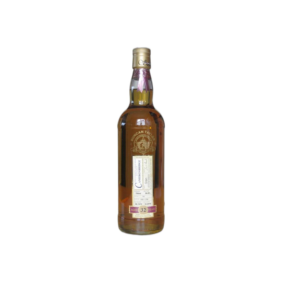 Cameronbridge Rare Auld 1978 32 Years Single Grain Whisky