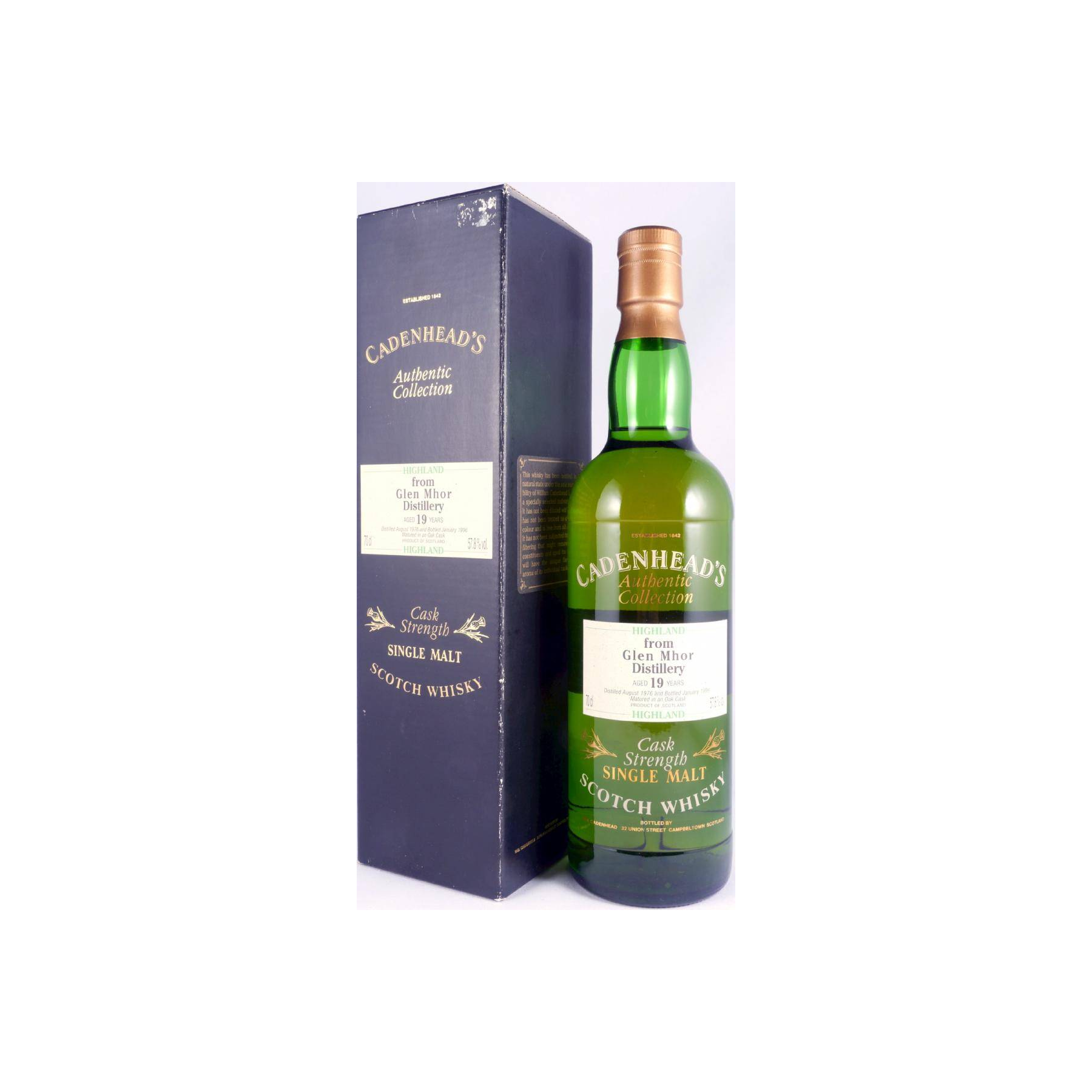 Glen Mhor Authentic Collection 1976 19 Years Single Malt Whisky 2