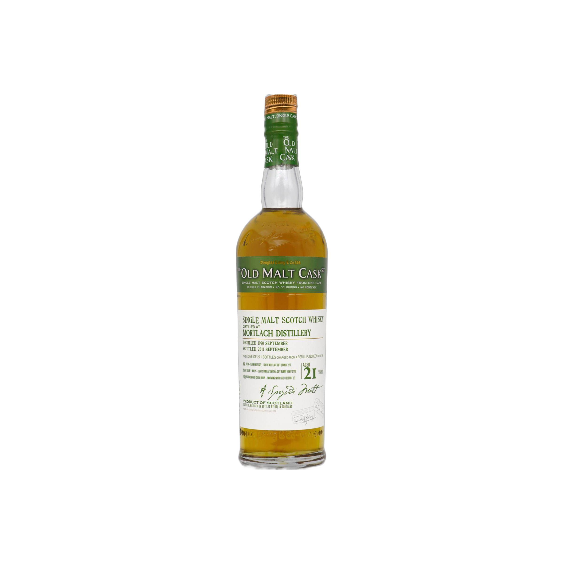 Mortlach Old Malt Cask 1990 21 Years Single Malt Whisky