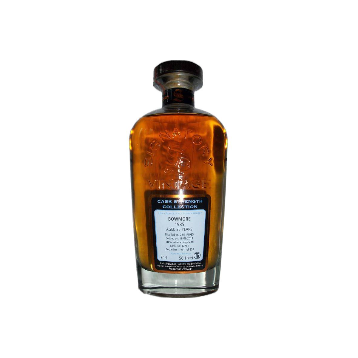 Bowmore Cask Strength Collection 1985 25 Years Single Malt Whisky