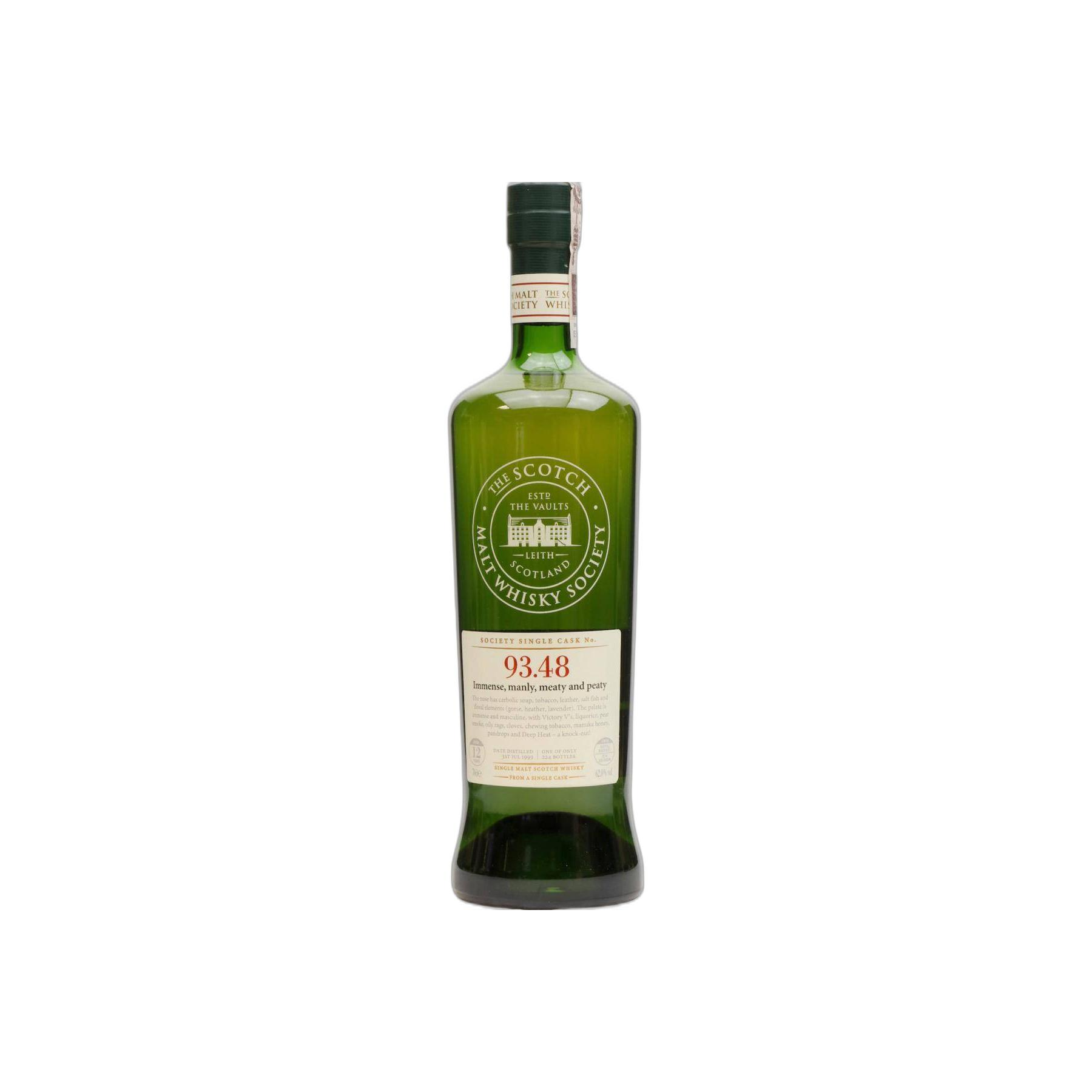 The Scotch Malt Whisky Society 1999 12 Years Single Malt Whisky