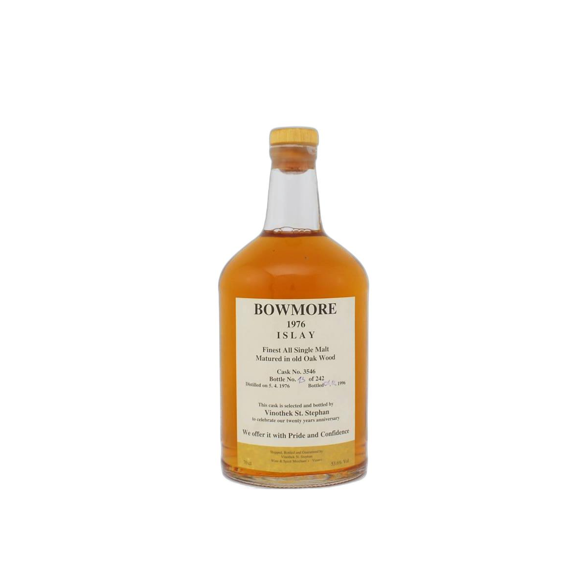 Bowmore 1976 20 Years Single Malt Whisky