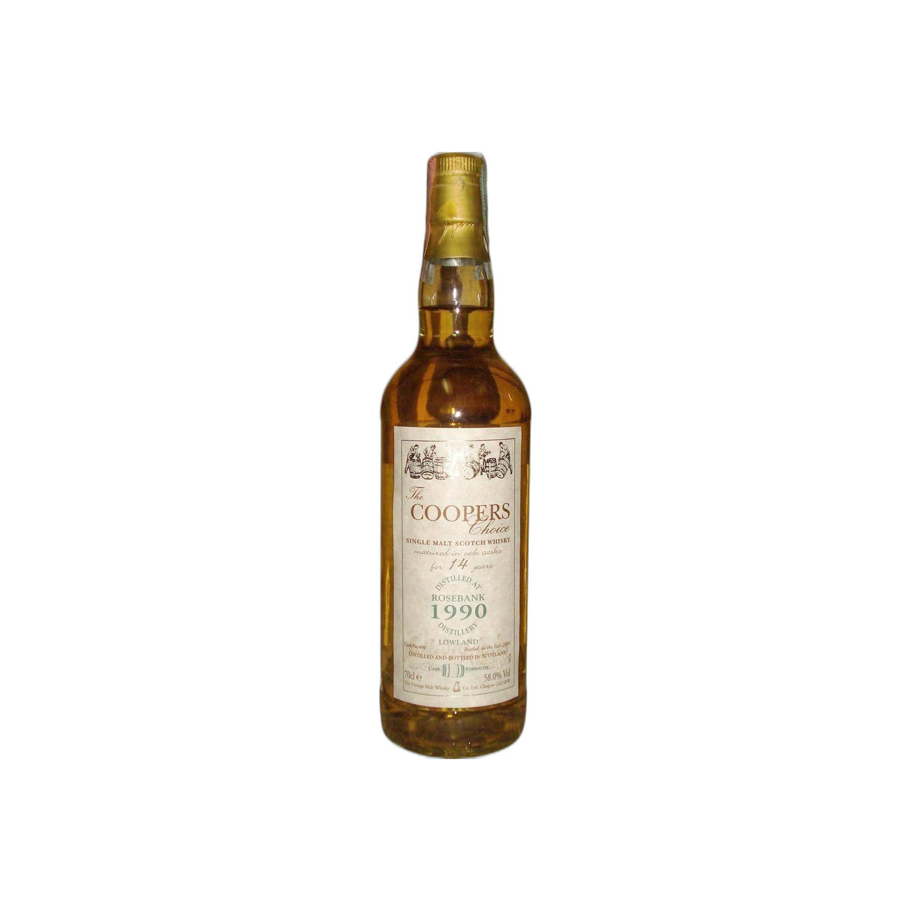 Rosebank The Cooper's Choice 1990 14 Years Single Malt Whisky