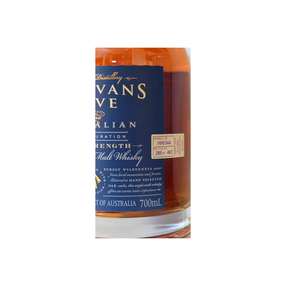 Sullivans Cove 2000 6 Years Single Malt Whisky