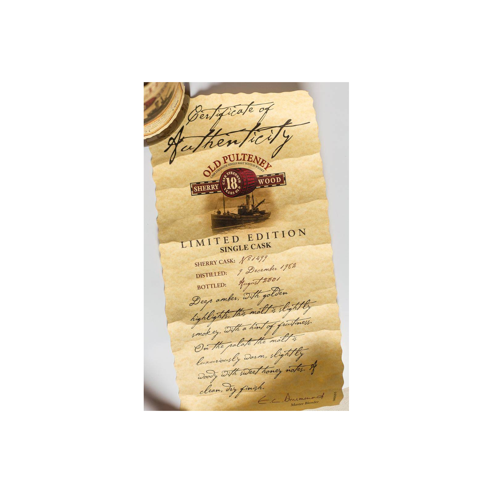 Old Pulteney 1982 18 Years Single Malt Whisky 2