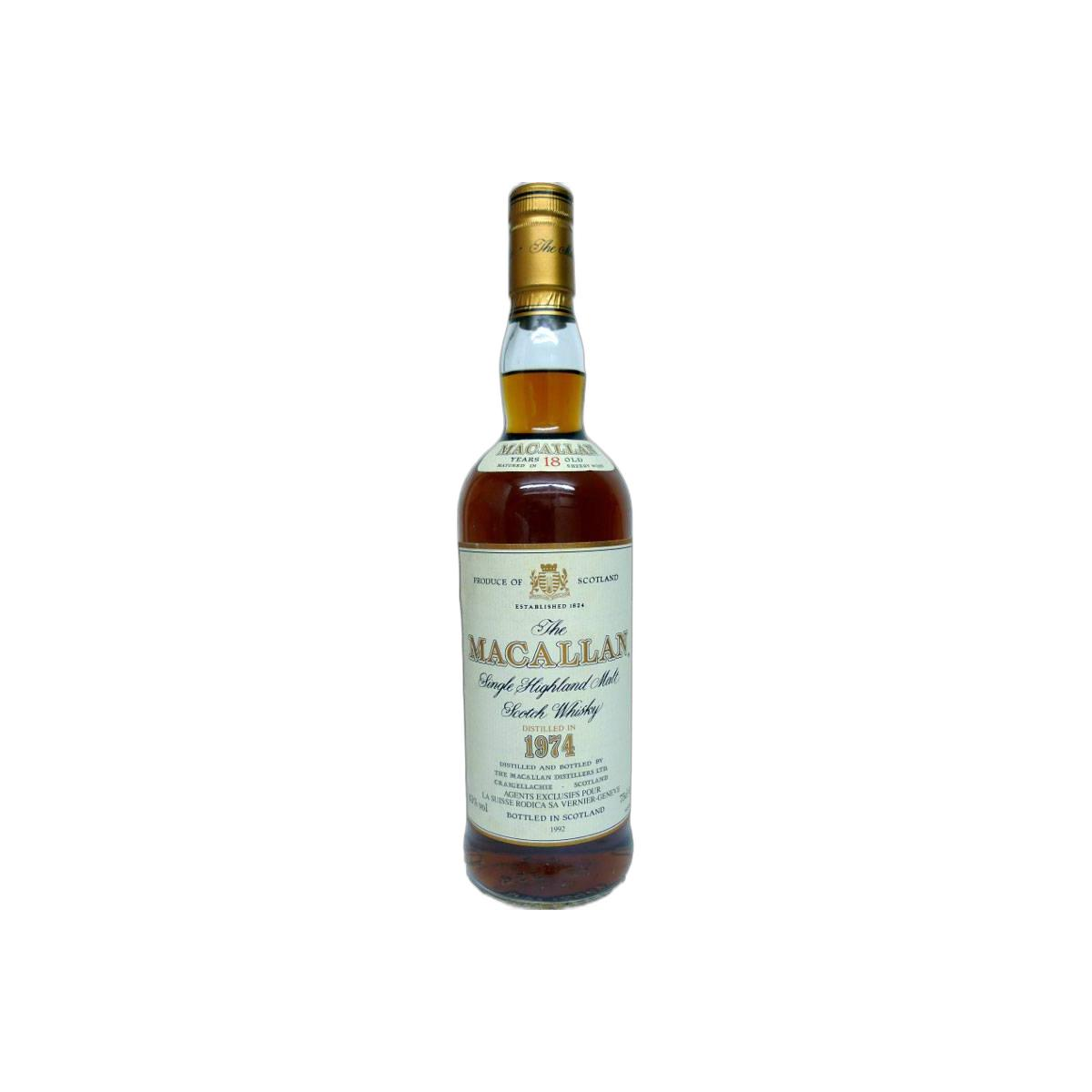 The Macallan 1974 18 Years Single Malt Whisky