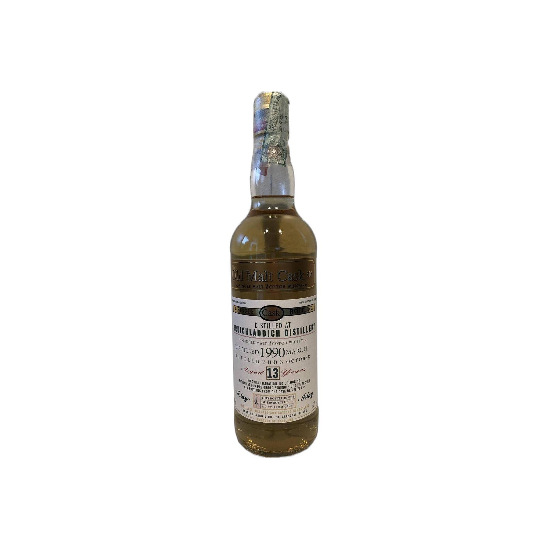 Bruichladdich Old Malt Cask 1990 13 Years Single Malt Whisky
