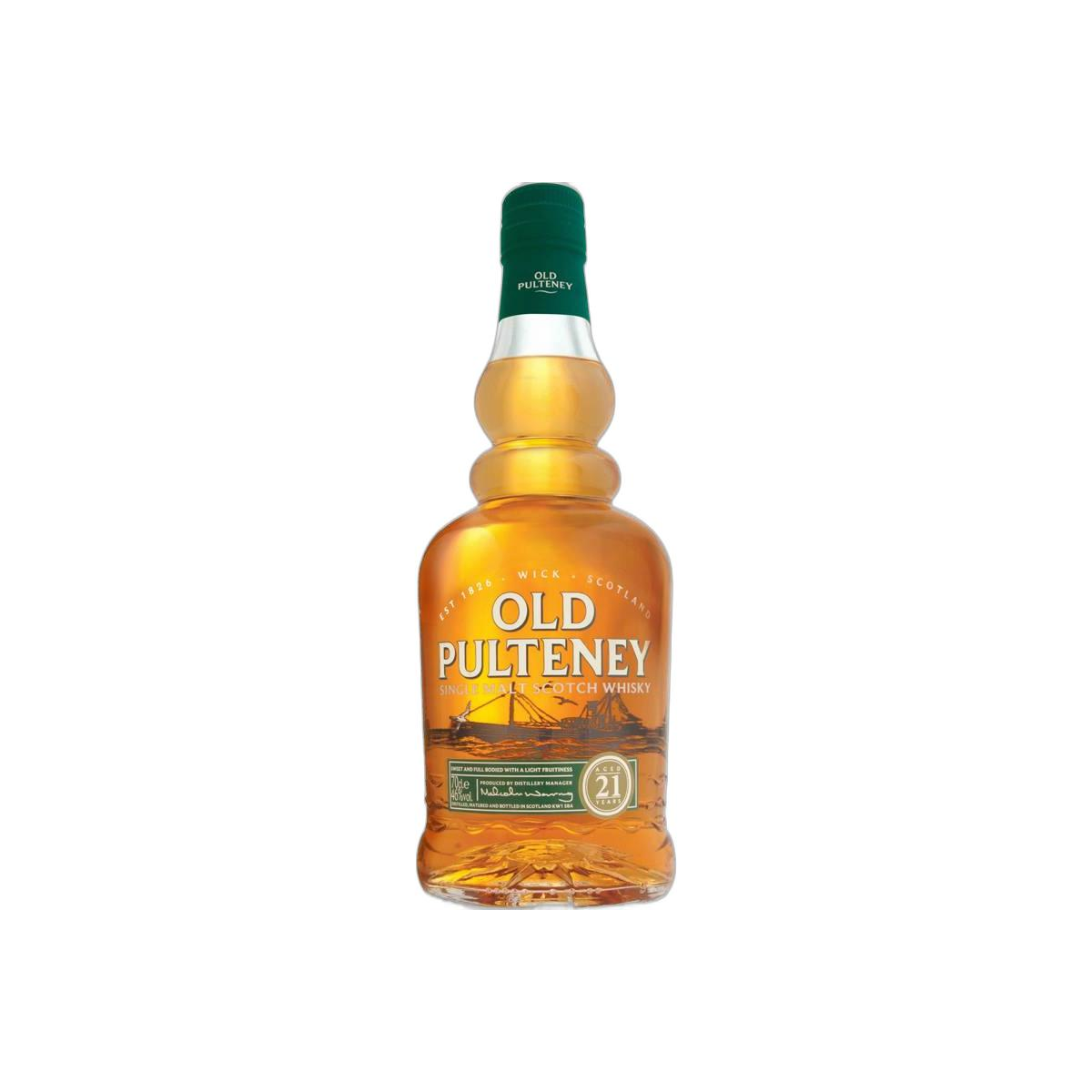 Old Pulteney 21 Years Single Malt Whisky