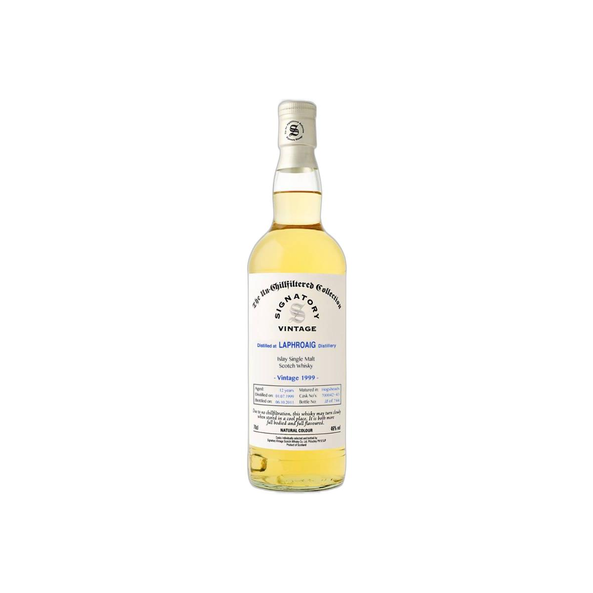 Laphroaig The Un-Chillfiltered Collection 1999 12 Years Single Malt Whisky