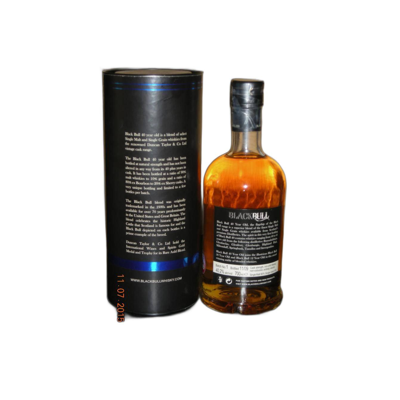 Black Bull 40-year-old DT 3