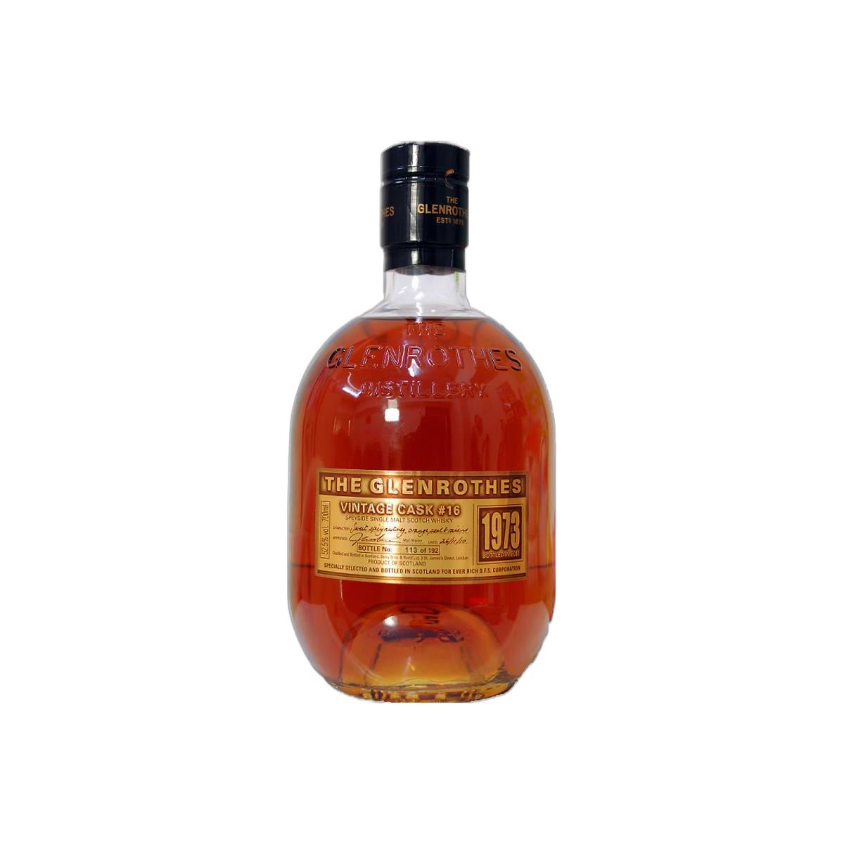 The Glenrothes 1973 38 Years Single Malt Whisky
