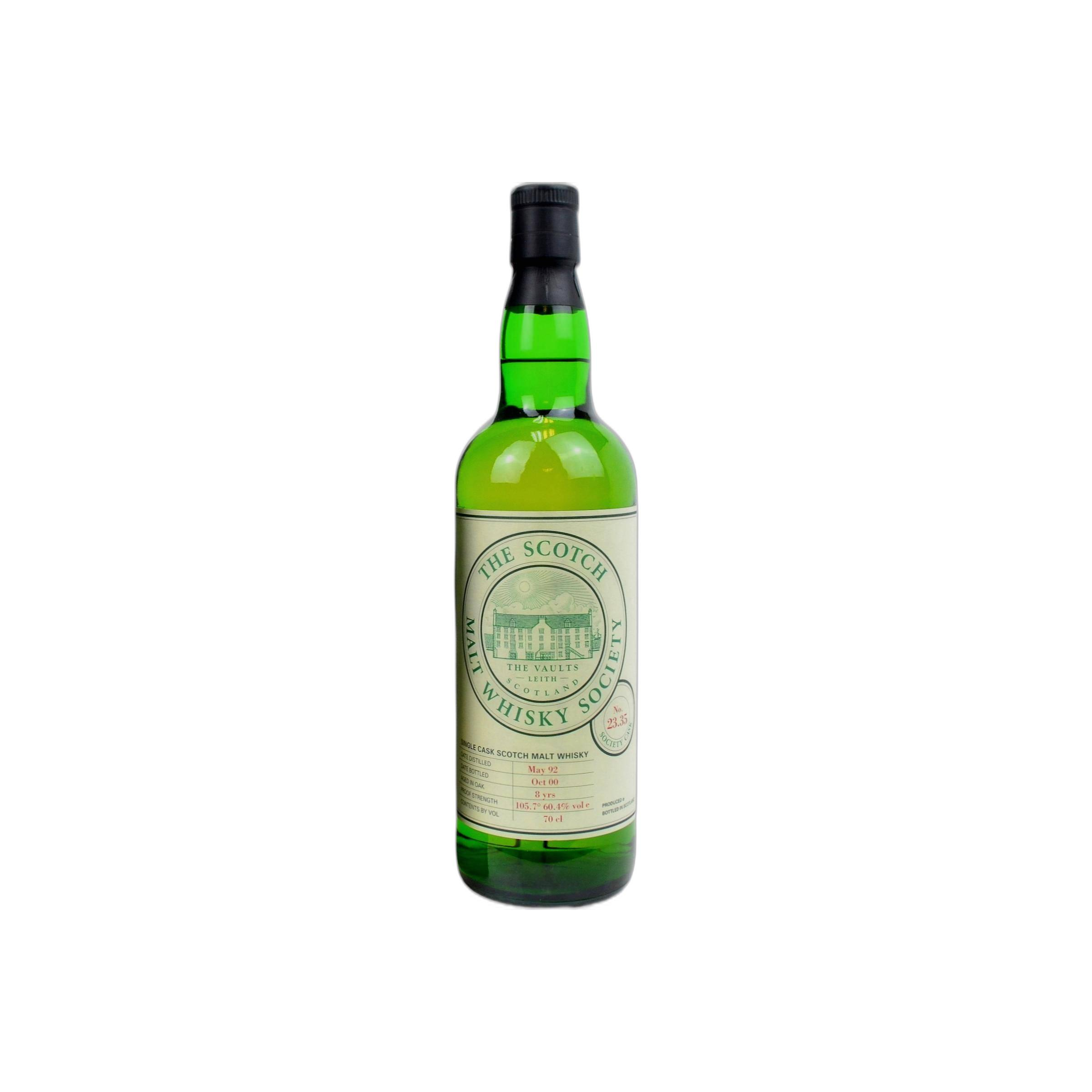 The Scotch Malt Whisky Society 1992 8 Years Single Malt Whisky