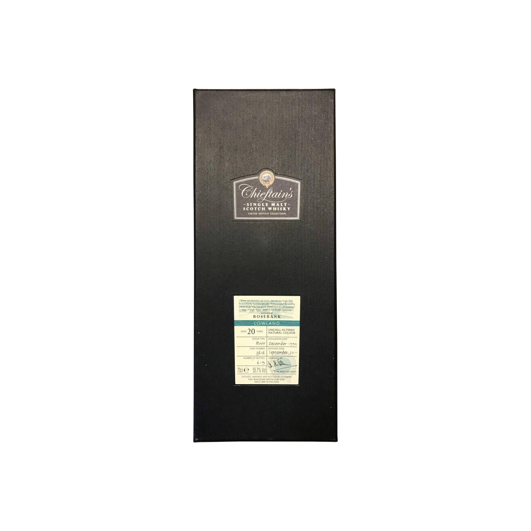 Rosebank 1990 20 Years Single Malt Whisky 3