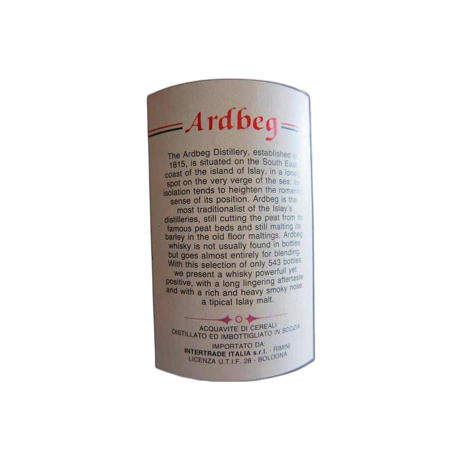 Ardbeg 1975 13 Years Single Malt Whisky 3