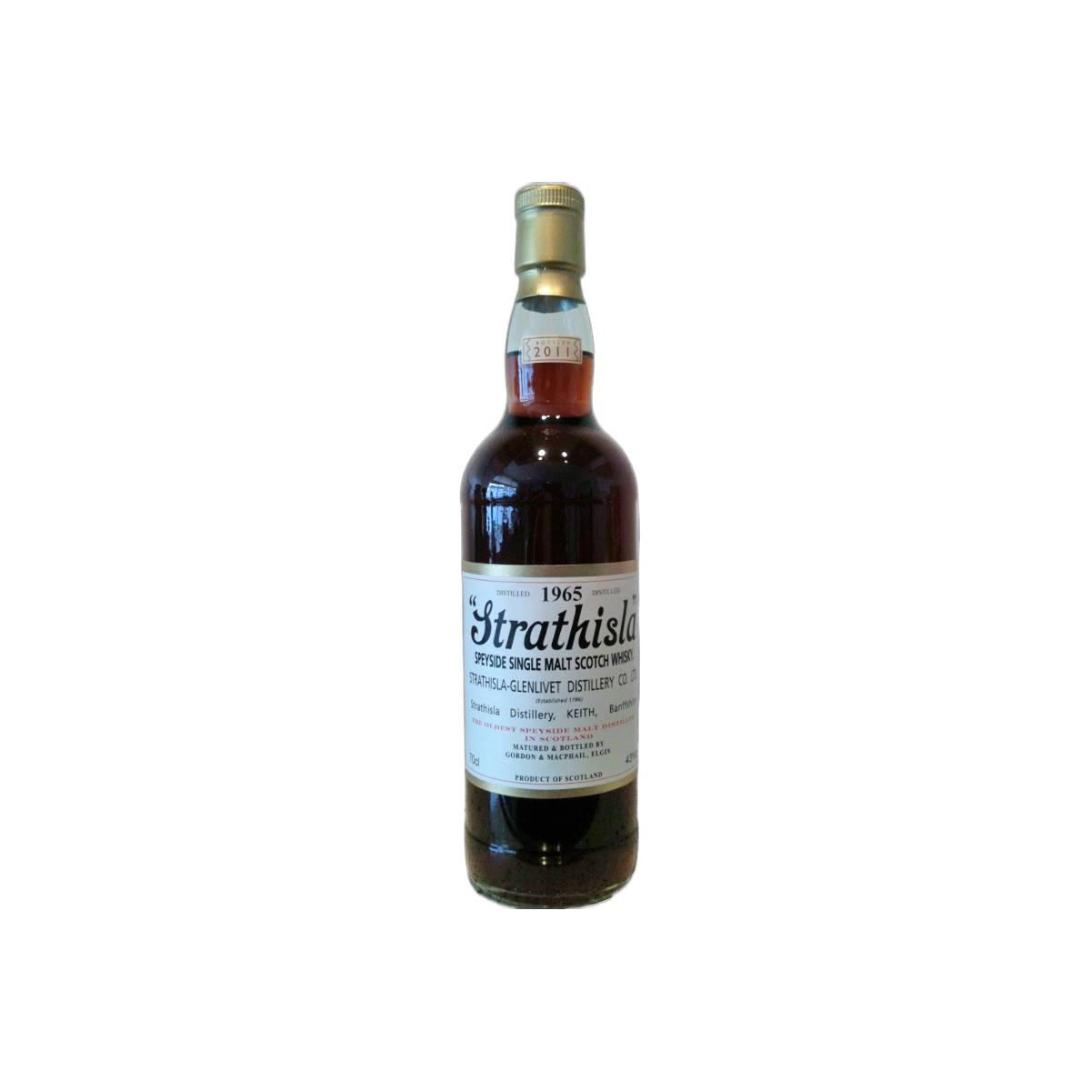 Strathisla Licensed Bottling 1965 46 Years Single Malt Whisky