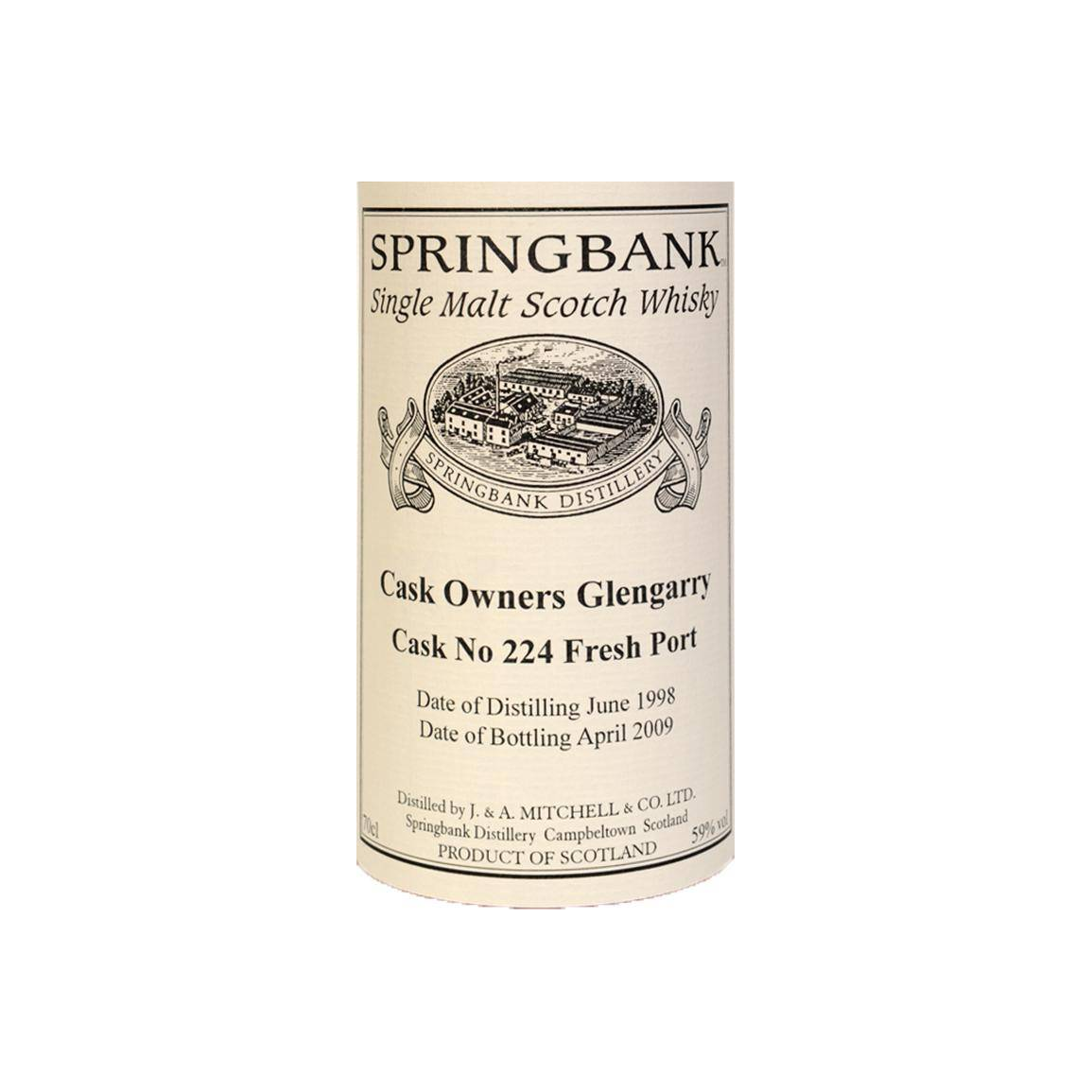 Springbank 1998 10 Years Single Malt Whisky 2
