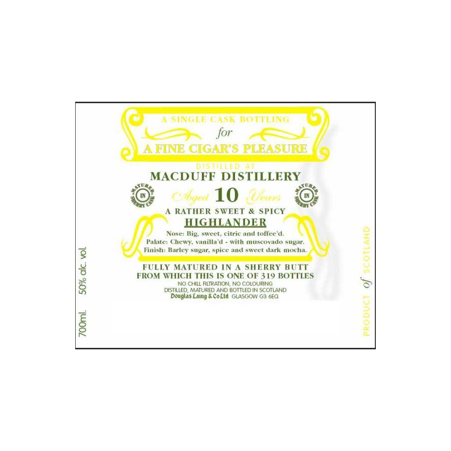 Macduff 2000 10 Years Single Malt Whisky 2