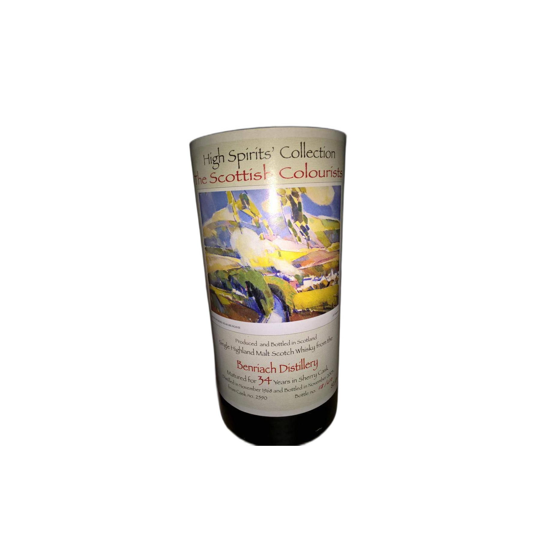 BenRiach 1968 34 Years Single Malt Whisky