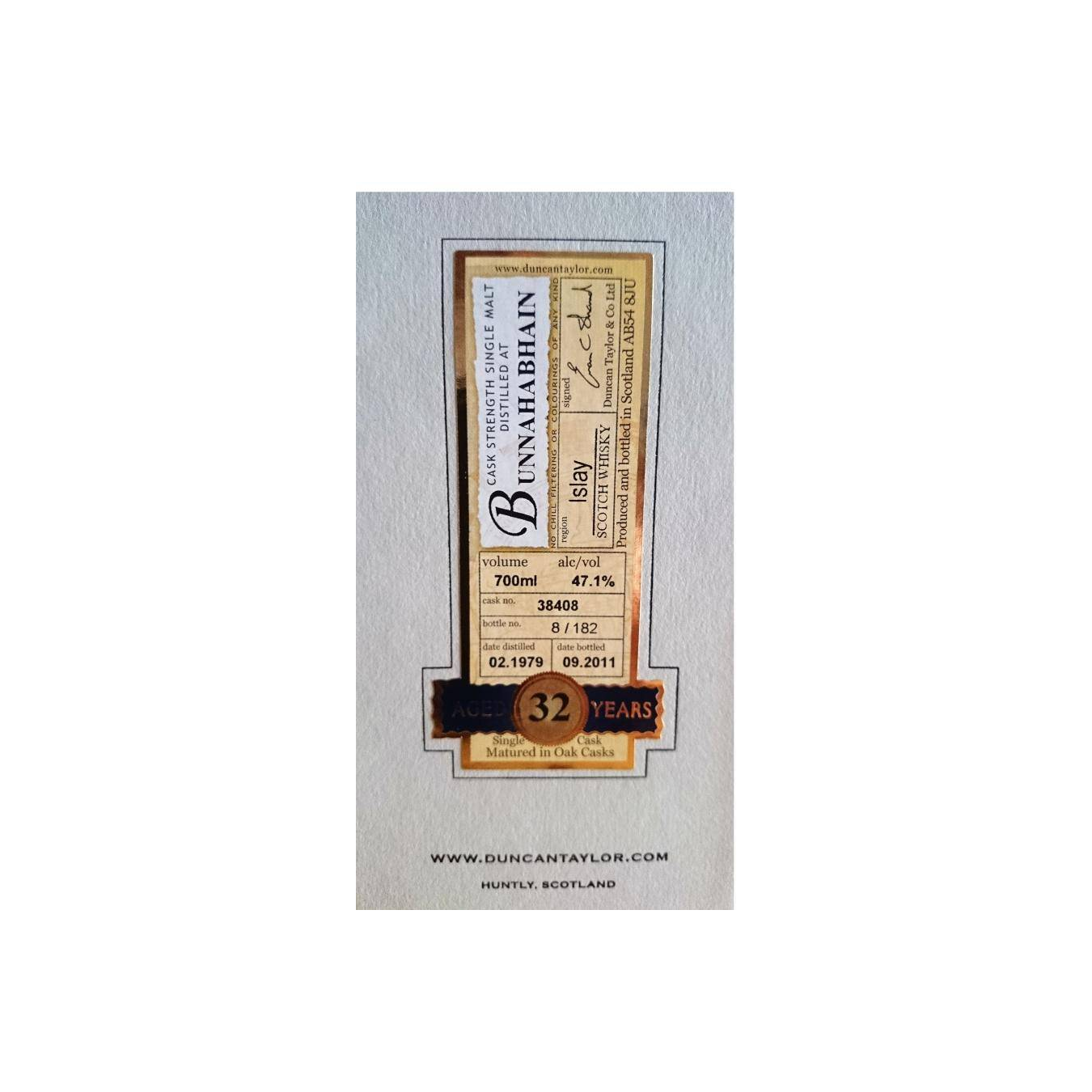 Bunnahabhain Rare Auld 1979 32 Years Single Malt Whisky 2