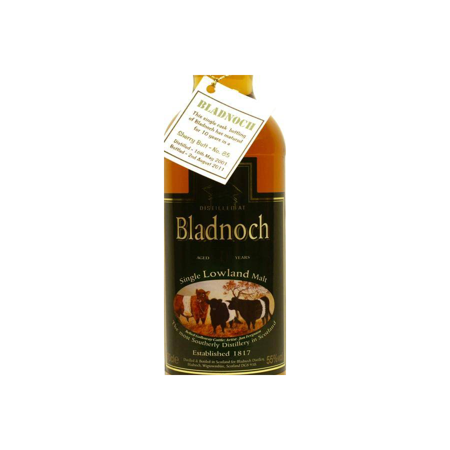 Bladnoch 2001 10 Years Single Malt Whisky 2