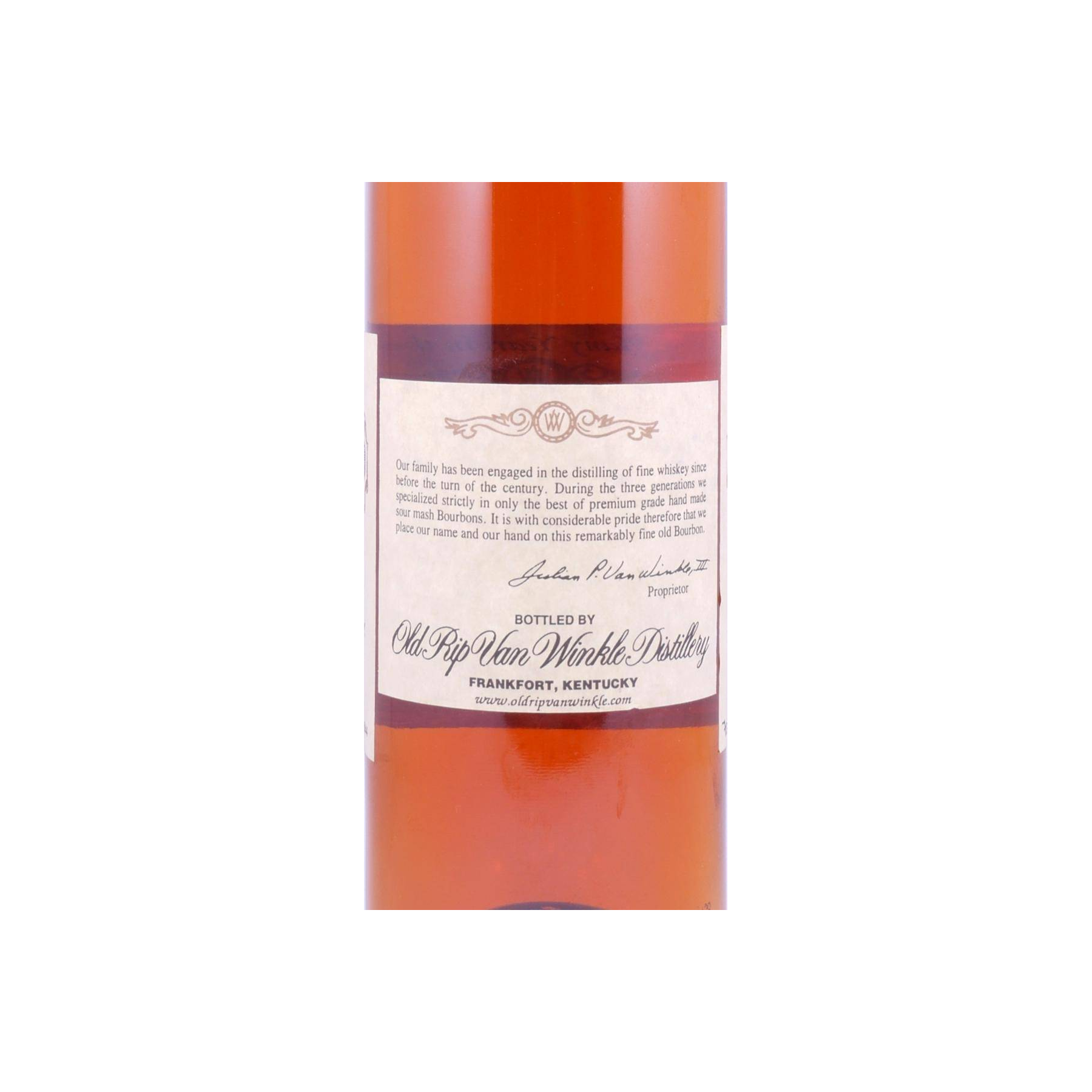 Pappy Van Winkle's 10 Years Bourbon Whisky 2
