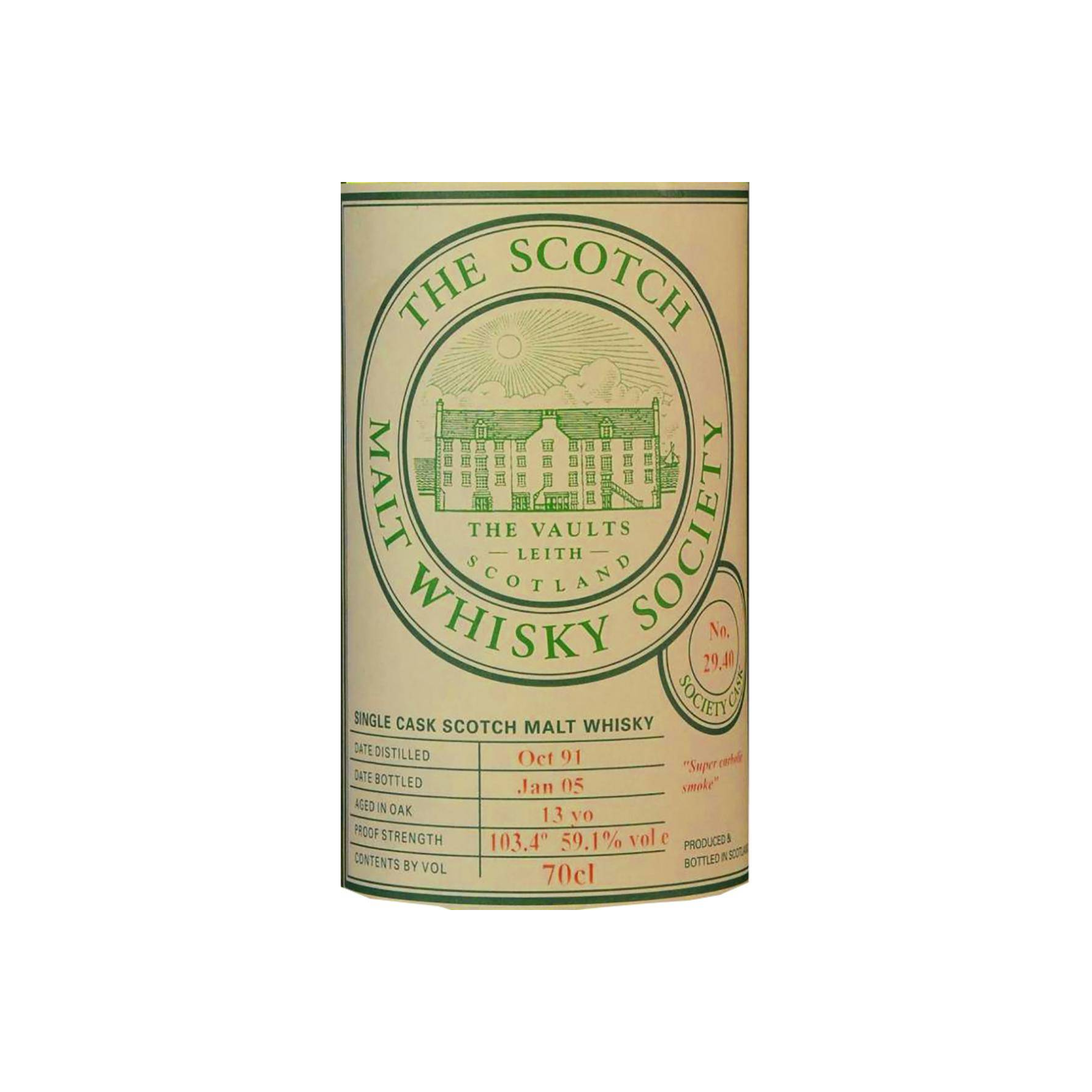 The Scotch Malt Whisky Society 1991 13 Years Single Malt Whisky 3