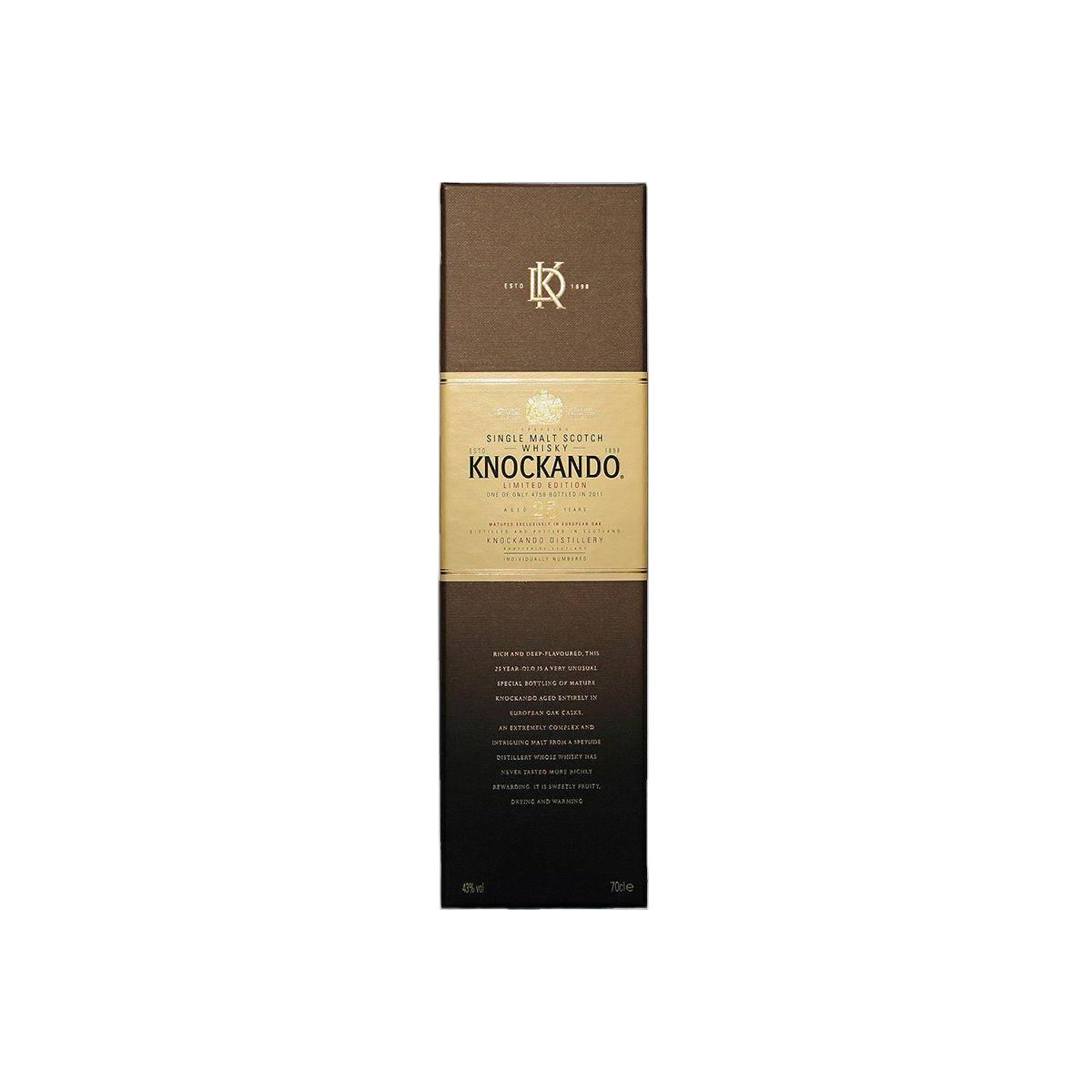 Knockando 25 Years Single Malt Whisky 3