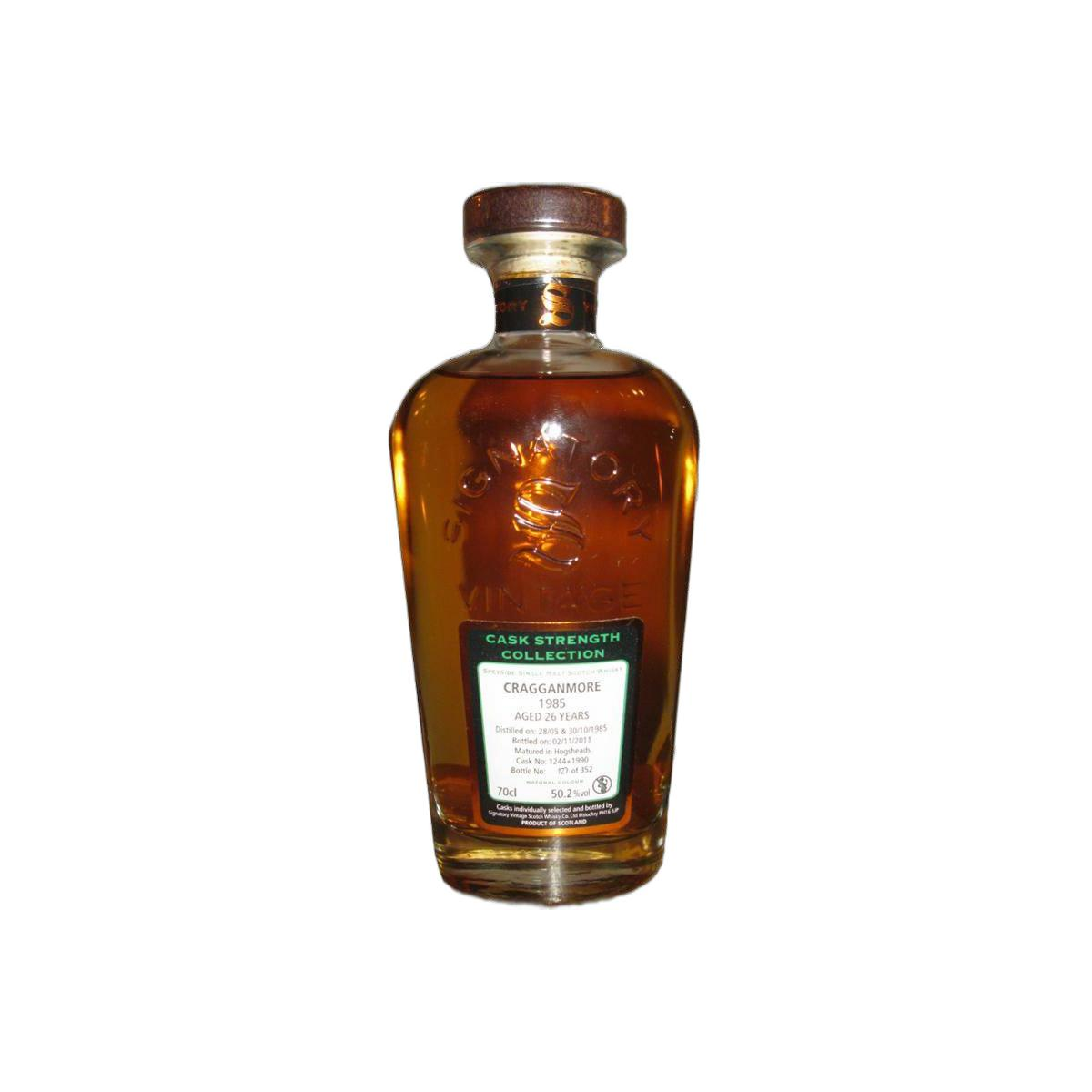 Cragganmore Cask Strength Collection 1985 26 Years Single Malt Whisky