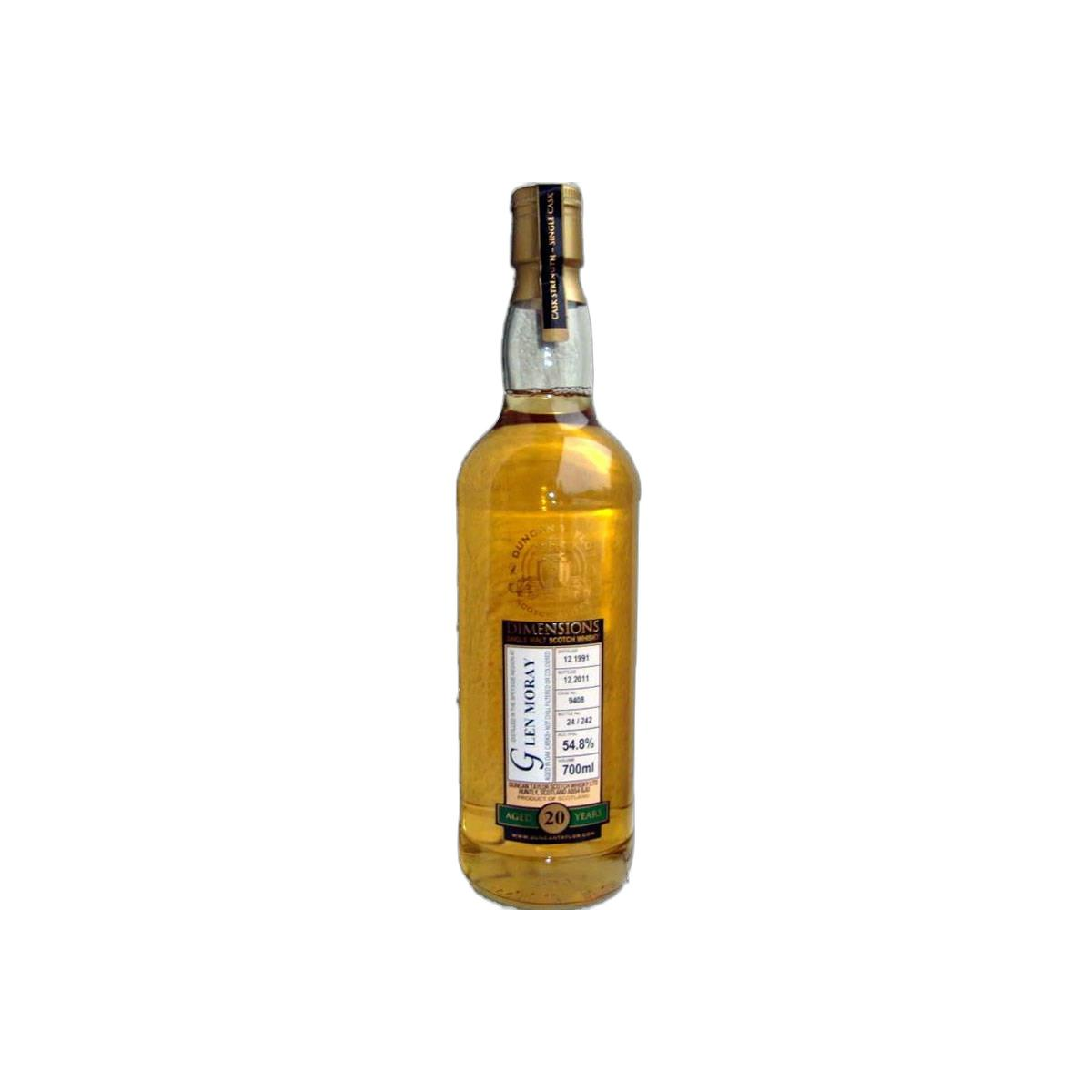 Glen Moray Dimensions 1991 20 Years Single Malt Whisky