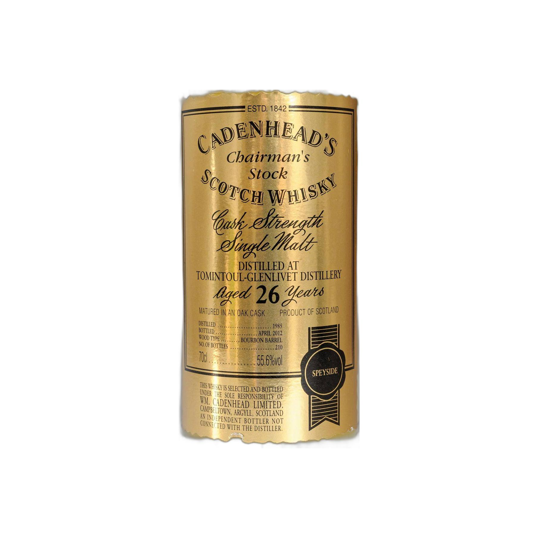 Tomintoul 1985 26 Years Single Malt Whisky 2