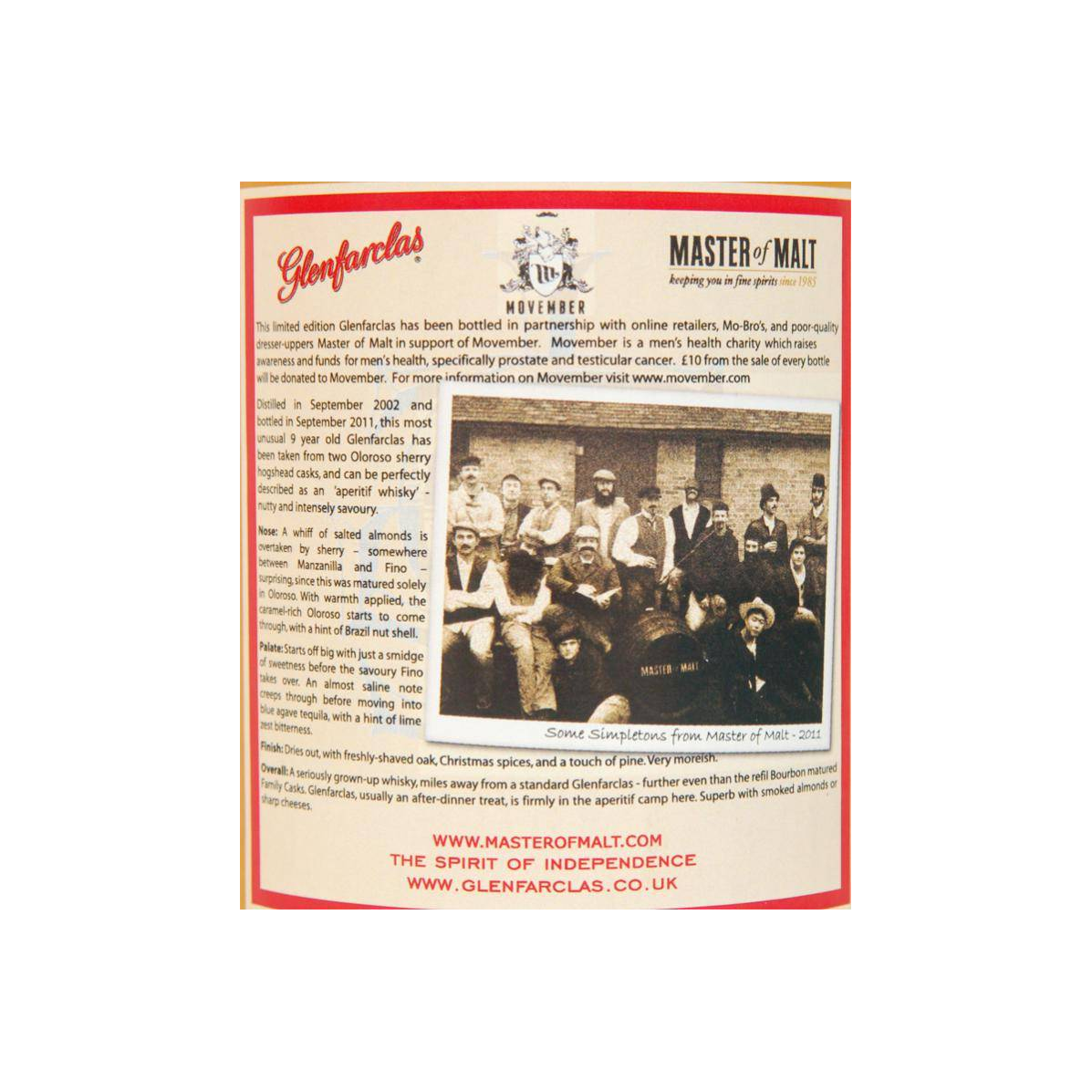 Glenfarclas 2002 9 Years Single Malt Whisky 3