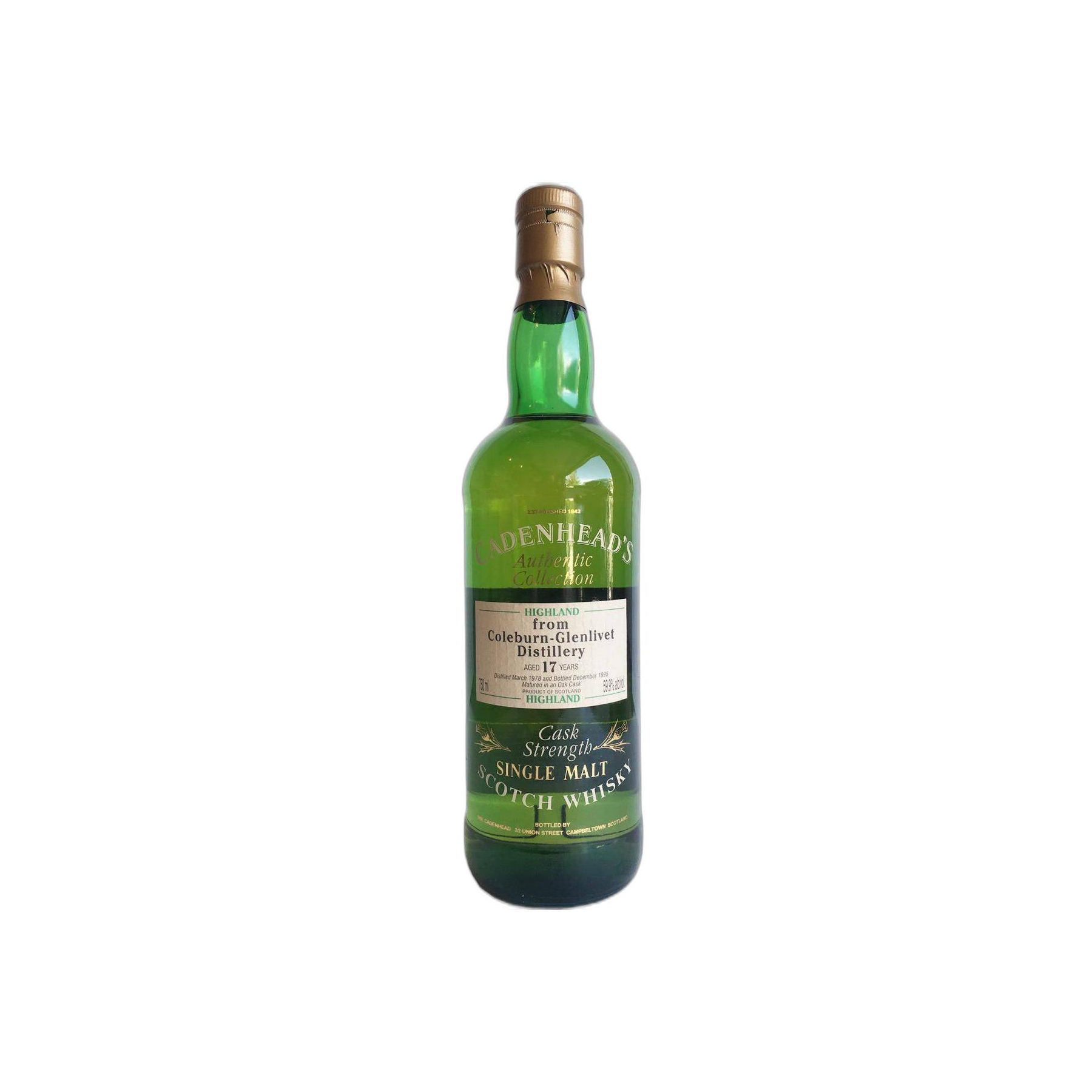 Coleburn Authentic Collection 1978 17 Years Single Malt Whisky